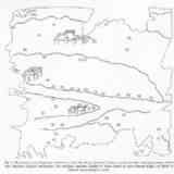 Papiro Artemidoro 03 - Esquema del mapa según B. Kramer